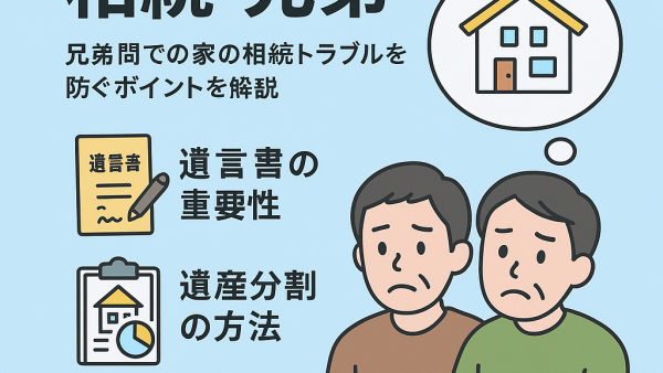 住んでいる家の相続を兄弟と円満に進めるための完全ガイド