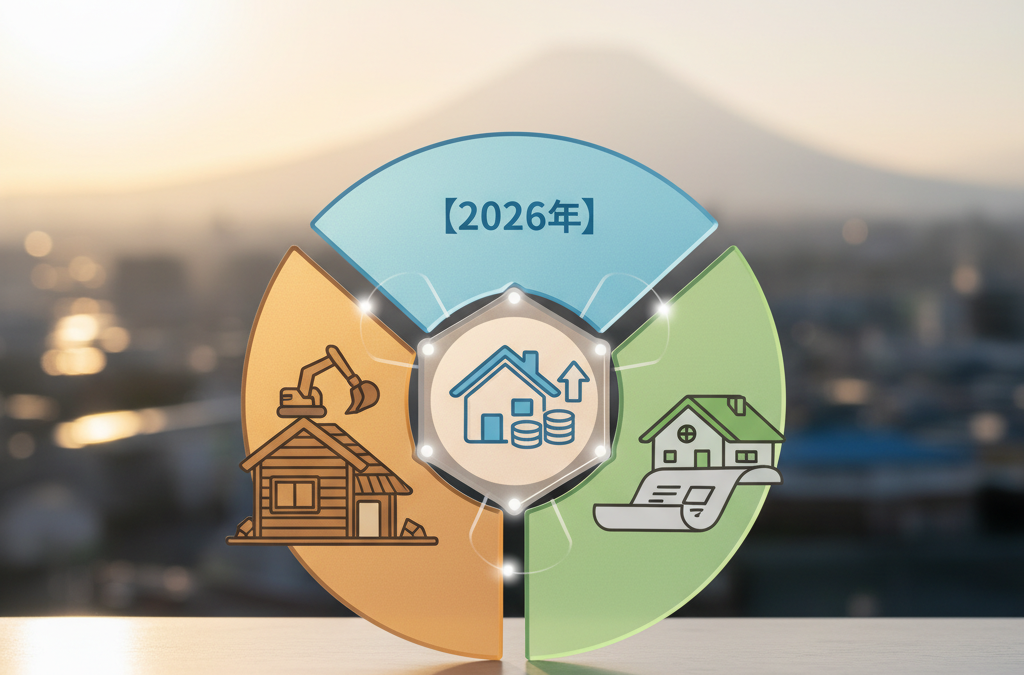 つくば市 古家 解体 売却 アイキャッチ