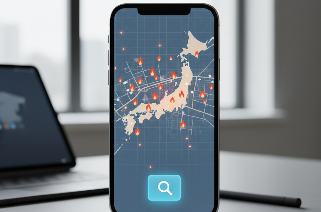 大島てる事故物件マップ 使い方 アイキャッチ