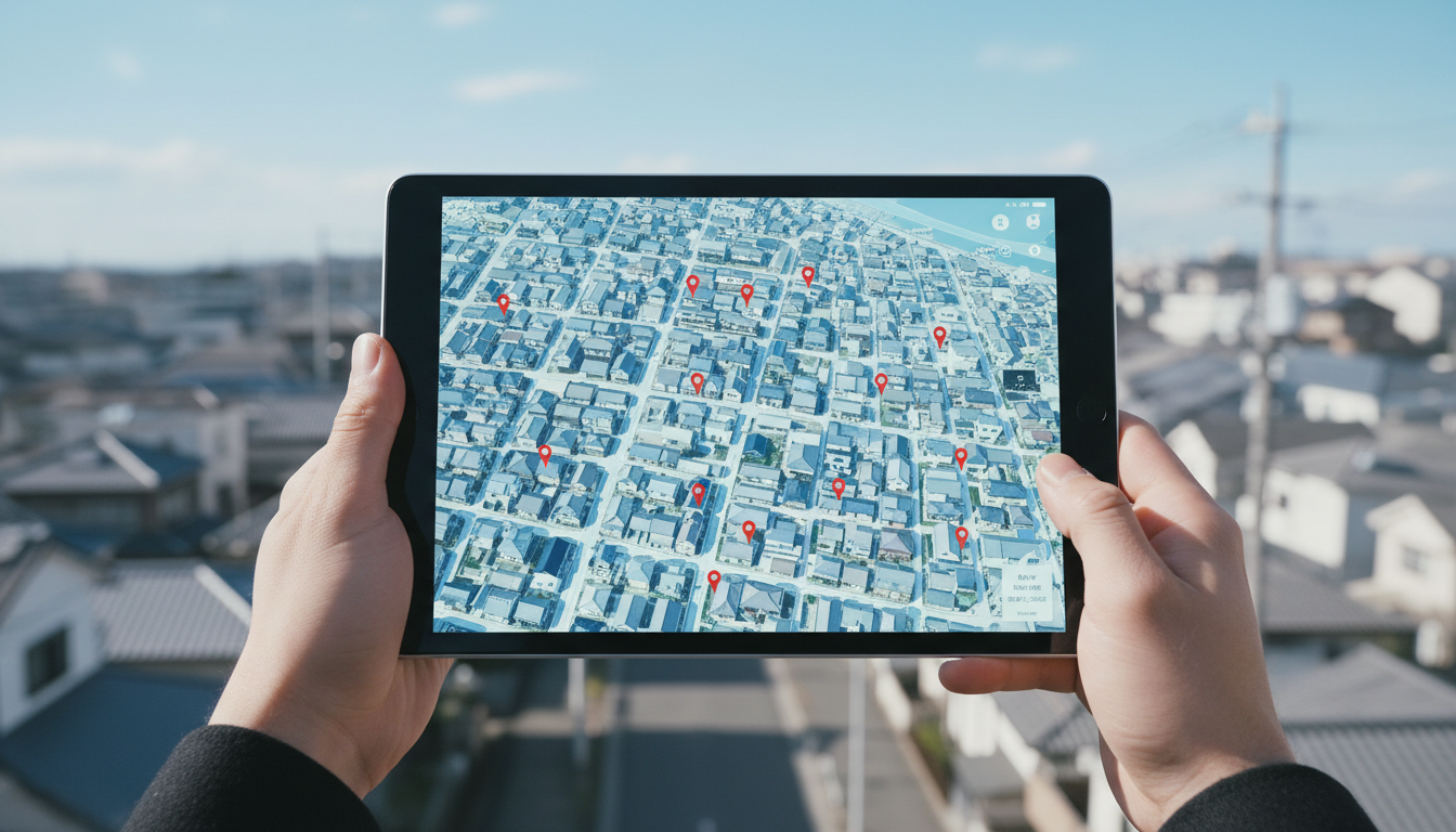 大島てる 事故物件マップ 地図 - 1