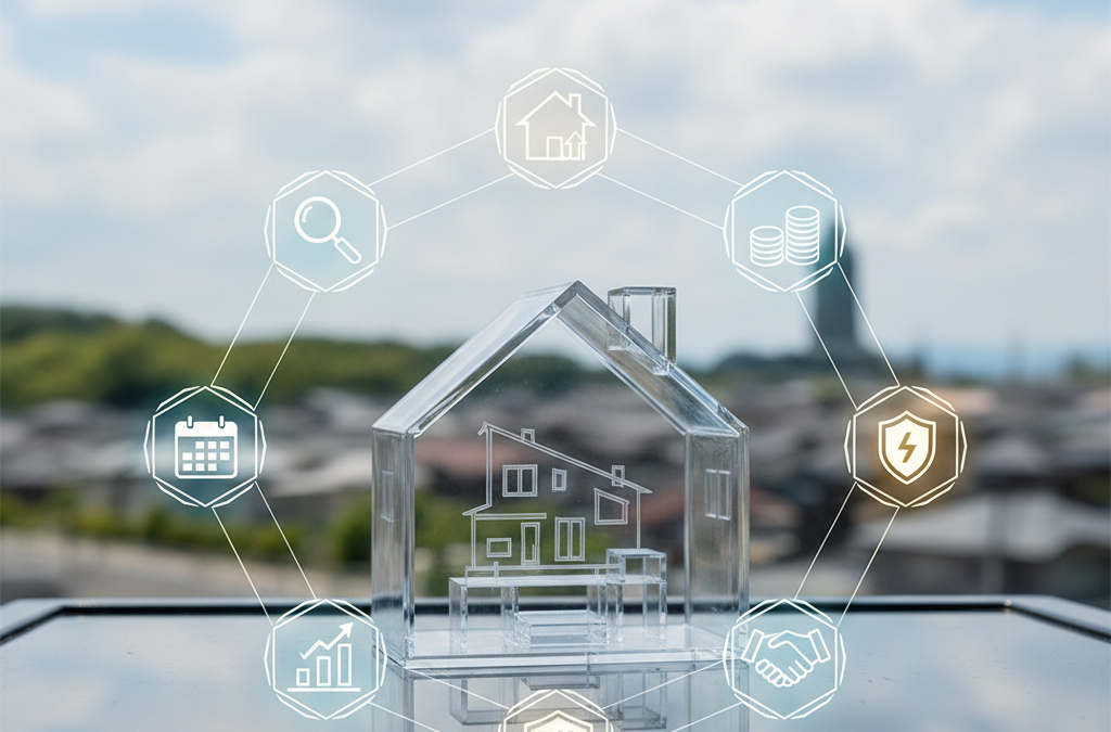 牛久市 戸建て 査定 ポイント アイキャッチ