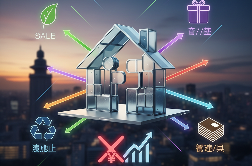 牛久市 空き家 処分 方法 アイキャッチ