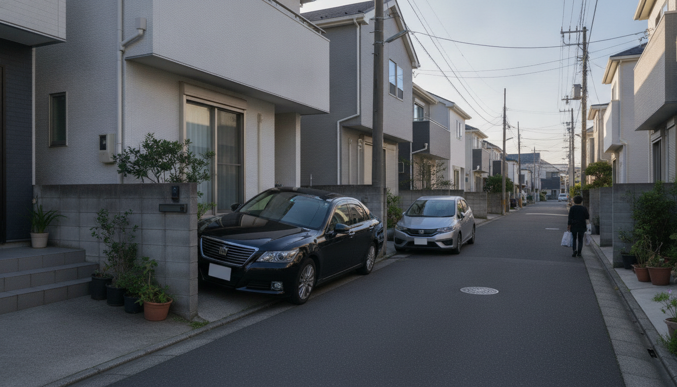 研究学園 不動産屋 駐車場 相談 - 1