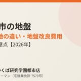 つくば市の地盤 台地と低地の違い ハウスドゥつくば研究学園都市